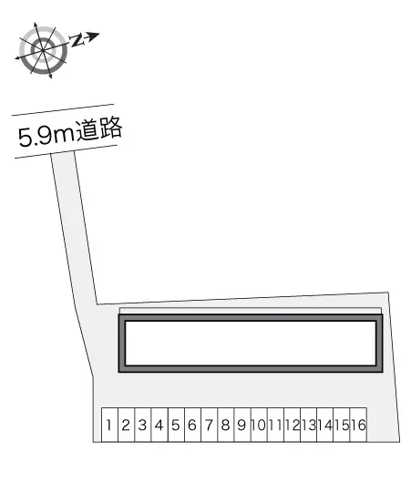 ★手数料０円★久留米市高良内町　月極駐車場（LP）